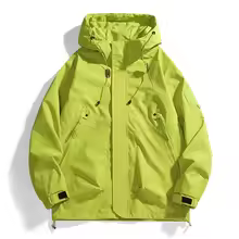 Veste imperméable d'extérieur unisexe